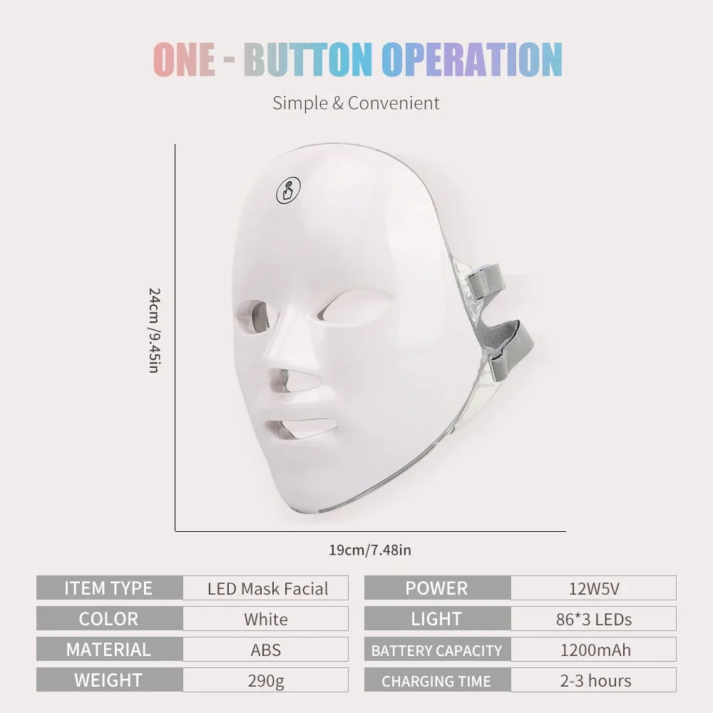 SkinMF RadianceBoost LED Facial Mask